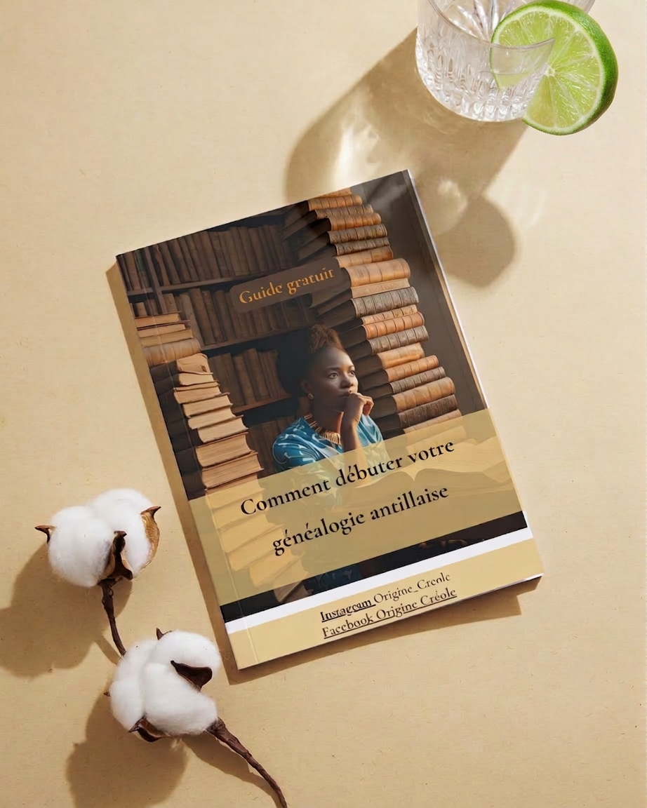 Guide de généalogie pour les débutants Martinique Guadeloupe Guyane Réunion