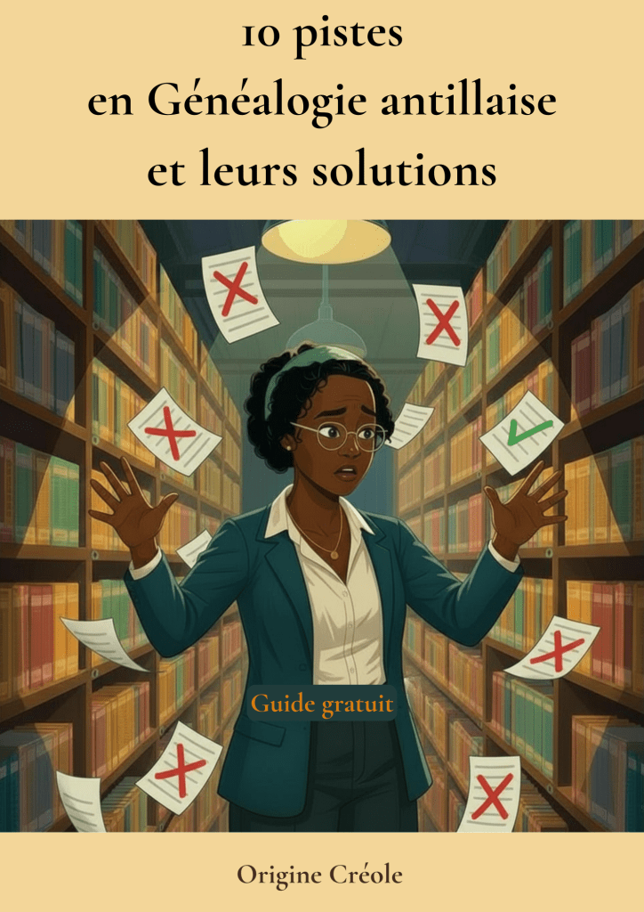Guide offert pour débloquer généalogie antillaise